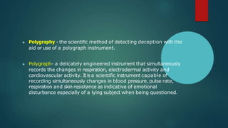Polygraph Method LECTURE ON FORENSIC CHEMISTRY AND TAXIOLOGY (FS3).pptx