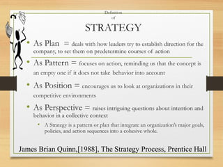 STRATEGIC MANAGEMENT: INCLUDING APPLICATION OF MAQASID AL-SHARIAH AS ...