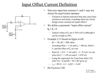 operational amplifiers | PPT