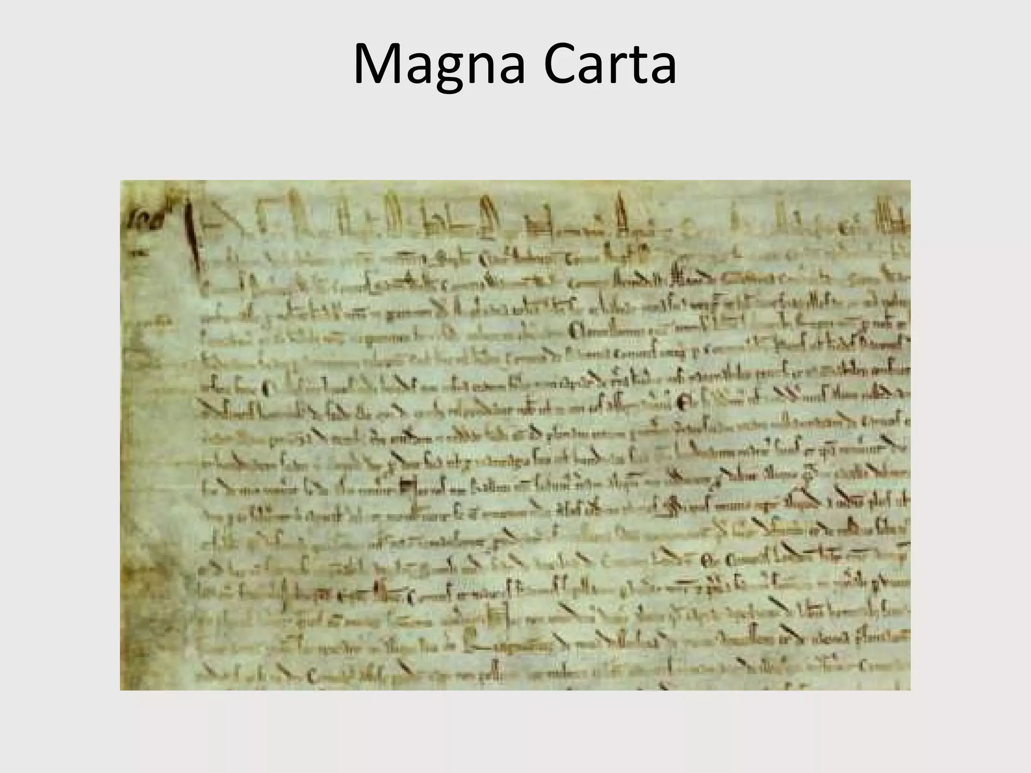 Magna Carta
 