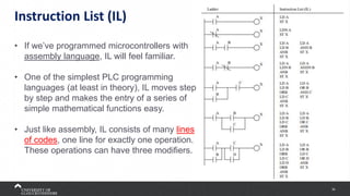 Lecture_PLC_Week for industialization in plc | PPTX