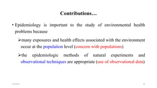 case study environmental epidemiology