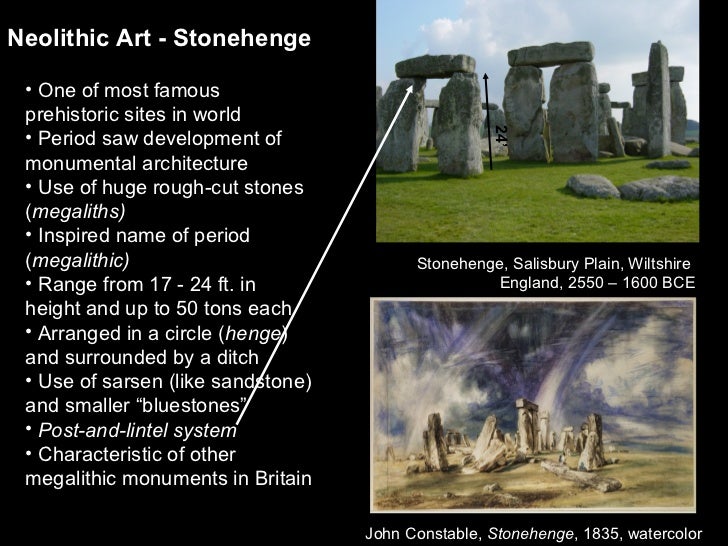 Lecture, Prehistoric Art