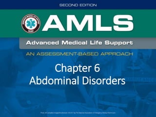 Chapter 6
Abdominal Disorders
 