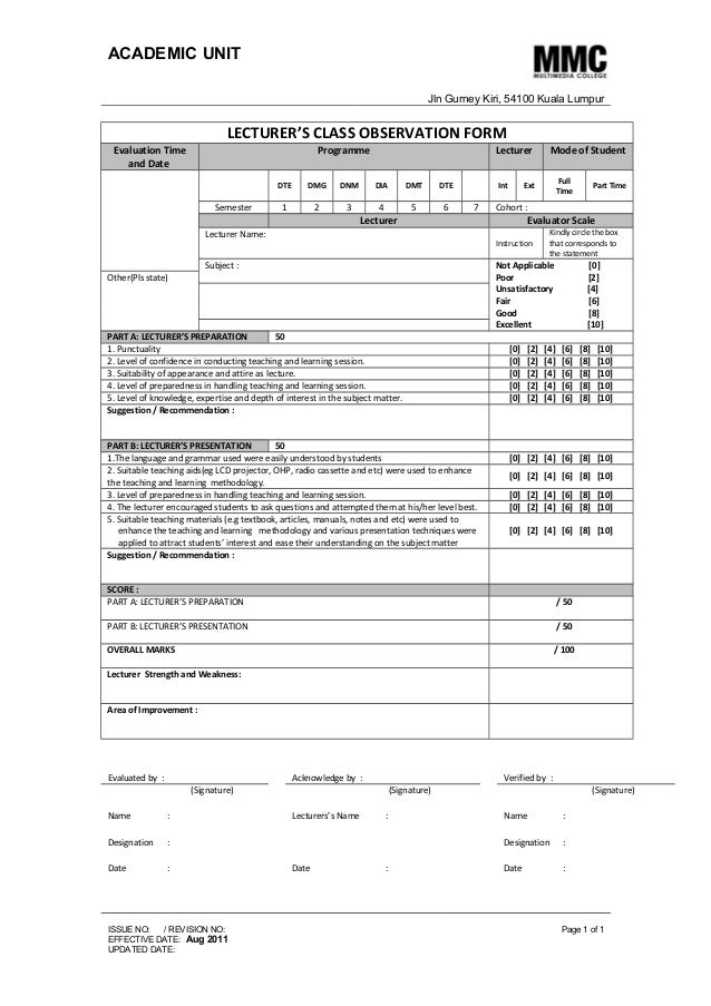 academic evaluator