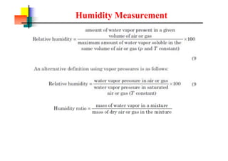 Humidity Measurement
 