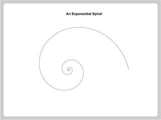 An Exponential Spiral
 