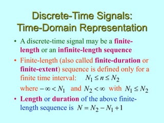 Lectures 1-2 Time-Domain Characterization of LTI Discrete-Time Systems.ppt