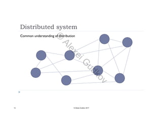 Distributed system
Common understanding of distribution
12 © Alexei Gudkov 2017
©
AlexeiG
udkov
 