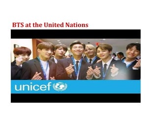 BTS at the United Nations
 