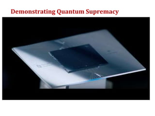 Demonstrating Quantum Supremacy
 