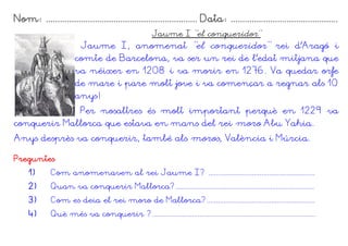 Nom: ................................................................. Data: ................................................