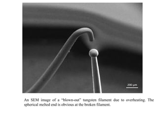 Lecture Scanning electron microscopy and its uses | PDF