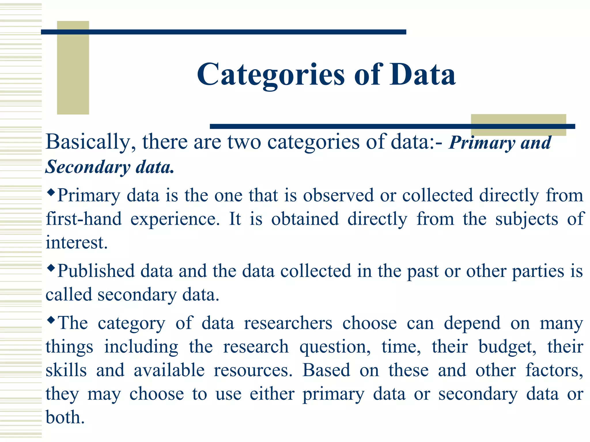 data collection methods | PPT