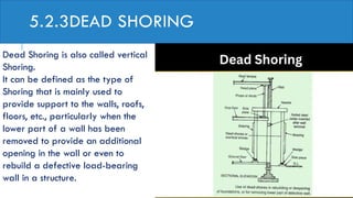 Example Dead Shoring Scaffolding, Shuttering and centering beams | PPTX