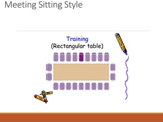 Meeting Sitting Style
 