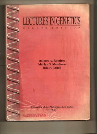 Lectures in genetics 8th edition