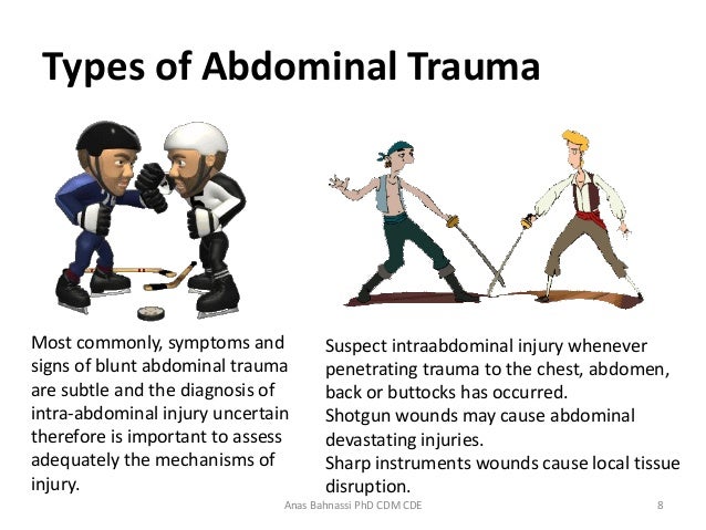 Blunt injury abdomen dissertation