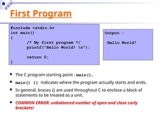 Lecture Slide 02- Basic Structure of C.ppt