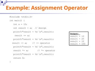 Lecture Slide 05- Operator Expression.ppt