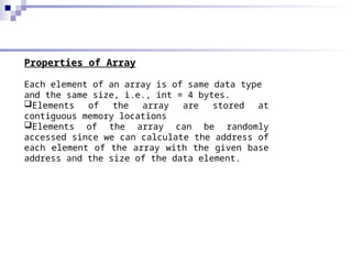 SPL Lecture Slide 08- Array sing and Multi dimentional.ppt