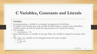 C programming | PPTX