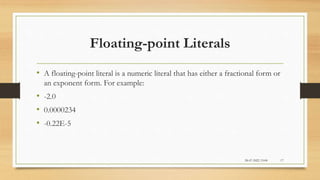 C programming | PPTX