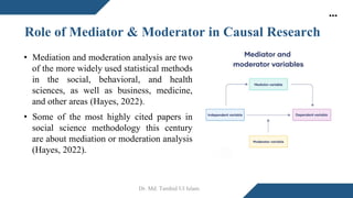 Understanding Mediator and Moderator Roles in Causal Research for ...