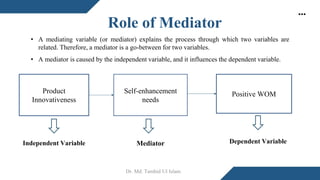 Understanding Mediator and Moderator Roles in Causal Research for ...