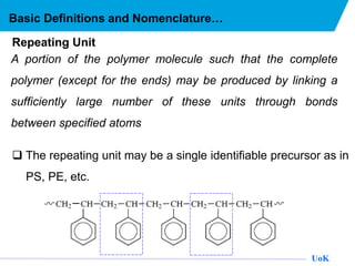 polymer science | PPTX