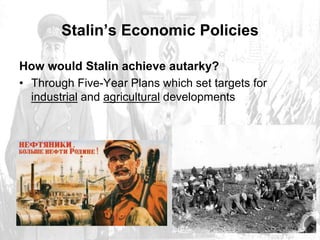 Stalin Inflation Lecture slides rise of stalin and impact (2016) updated-1703_gedits | PPTX