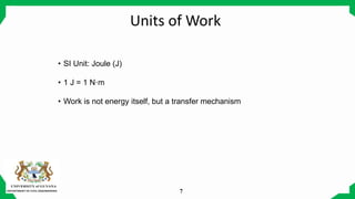Work and Kinetic Energy Slides for Physics with Calculus | PDF