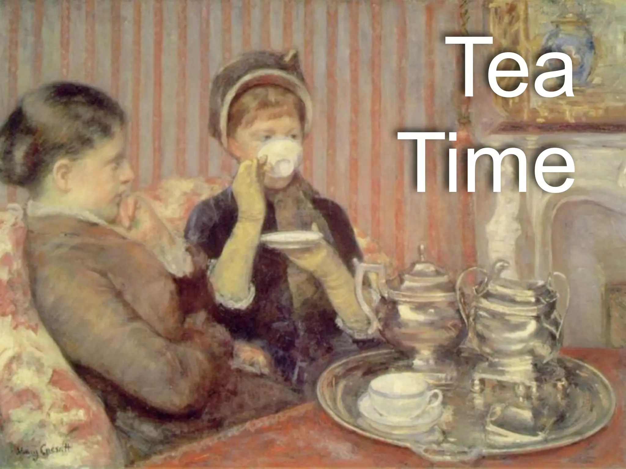 Tea
          Time
After the break:
Brainstorming!
 