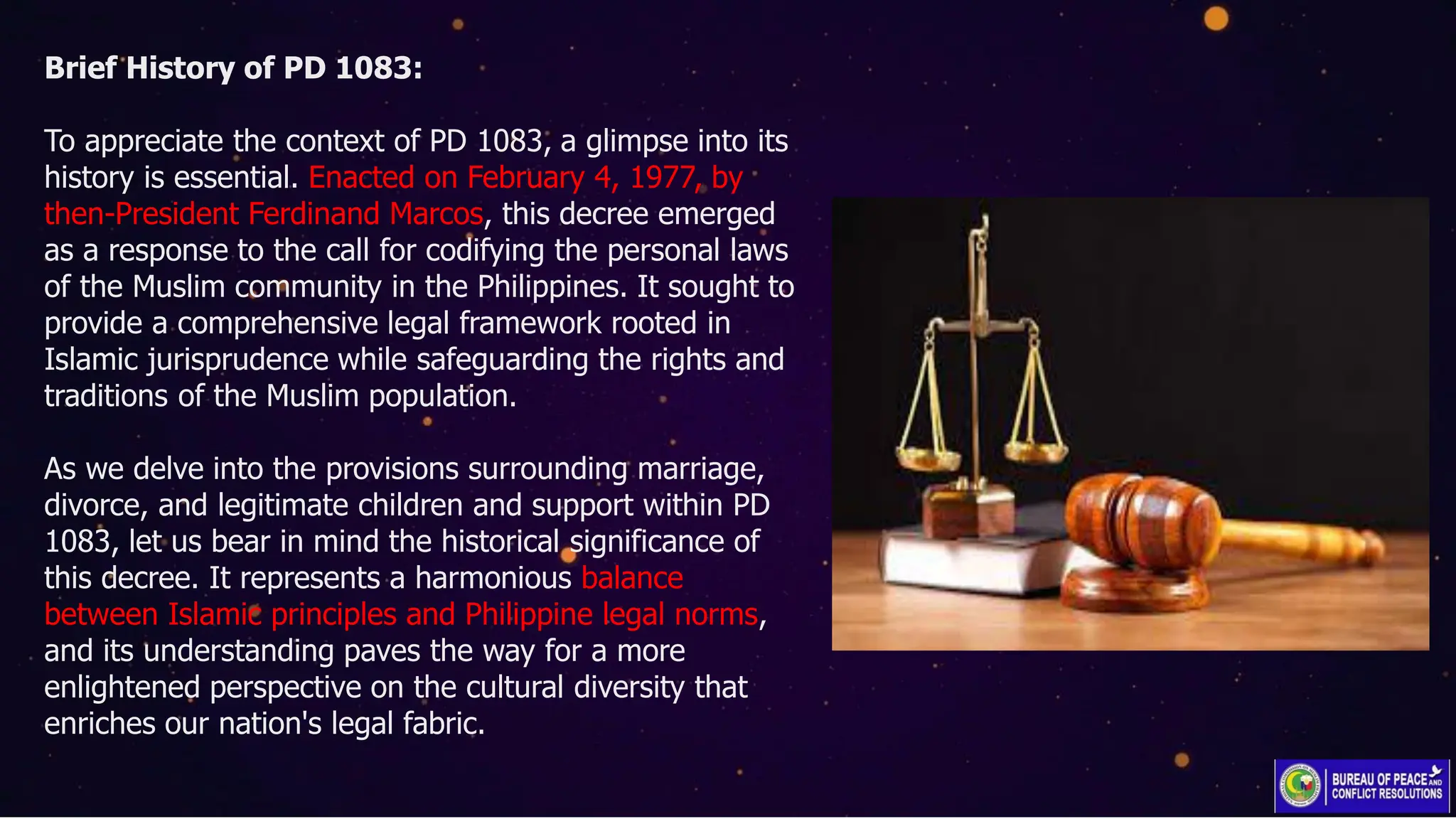 Pd 1083 Lectures on PD1083 ( Marriage, Divorce and Support) AFP.pdf