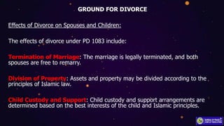 Pd 1083 Lectures on PD1083 ( Marriage, Divorce and Support) AFP.pdf