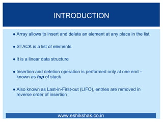 stack | PDF