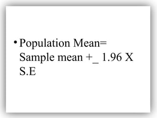Understanding Standard Error and Confidence Intervals in Statistical ...
