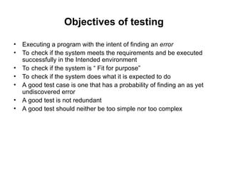 Software Engineering Testing and development .ppt