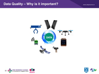 www.adaptcentre.ie
10
Data Quality – Why is it important?
DATA
 
