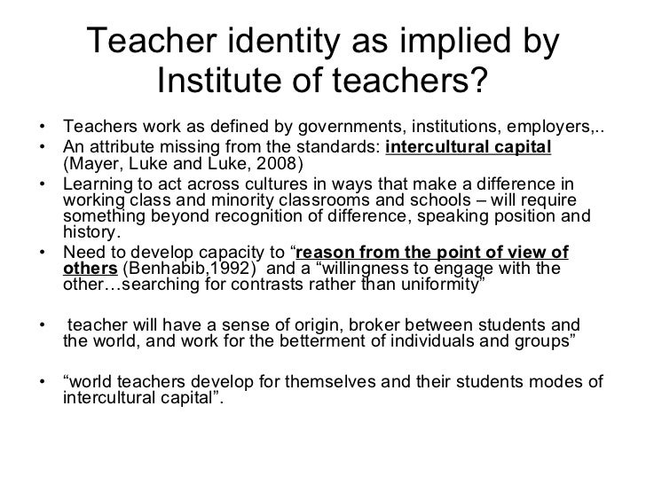 Lecture Teacher Identity And Impact On Literacy Lecture teacher identity and impact on literacy