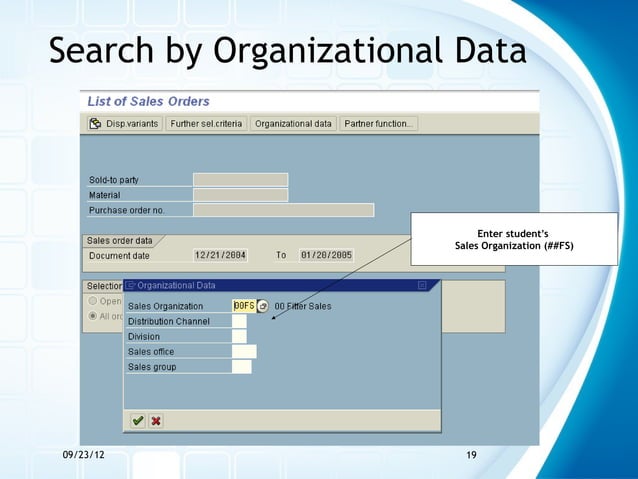 The Sales Order Process In SAP ERP