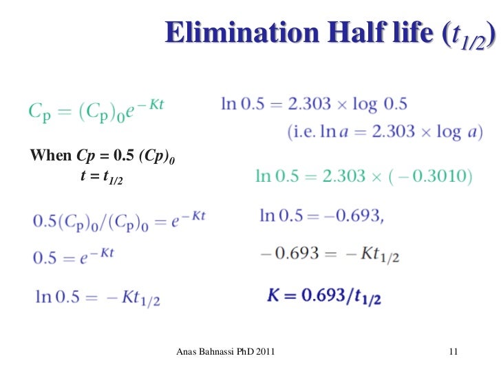 Pharmacokinetics Lecture Two