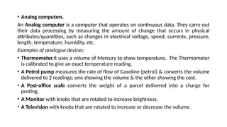 Comprehensive Overview of Computer Components, Classifications, and ...