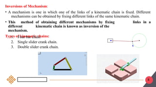 Mechanisms and machines for beginners in mechanical engineering in the ...