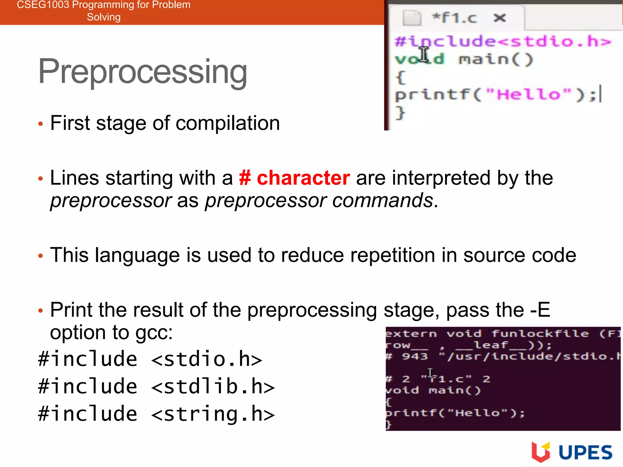 Programming for Problem Solving Unit 2 | PPT