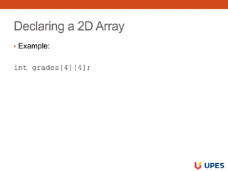 CSEG1001Unit 3 Arrays and Strings | PDF