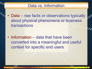 Foundation of Information Systems in Business | PDF