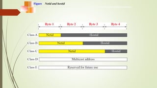 Figure Netid and hostid
 