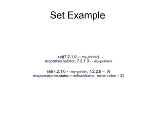 Set Example  