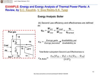 Energy and Exergy Analyses of Power Cycles | PDF